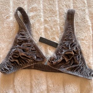 SKIMS Velvet Stretch Plunge Bra